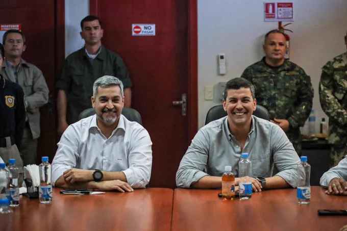 Santi promete fortalecer a la FTC y Marito agradece a las Fuerzas de Seguridad