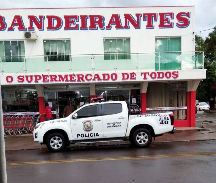 Policías de Capitán Bado con patrullera violan decreto de Marito y cruzan hacía el Brasil
