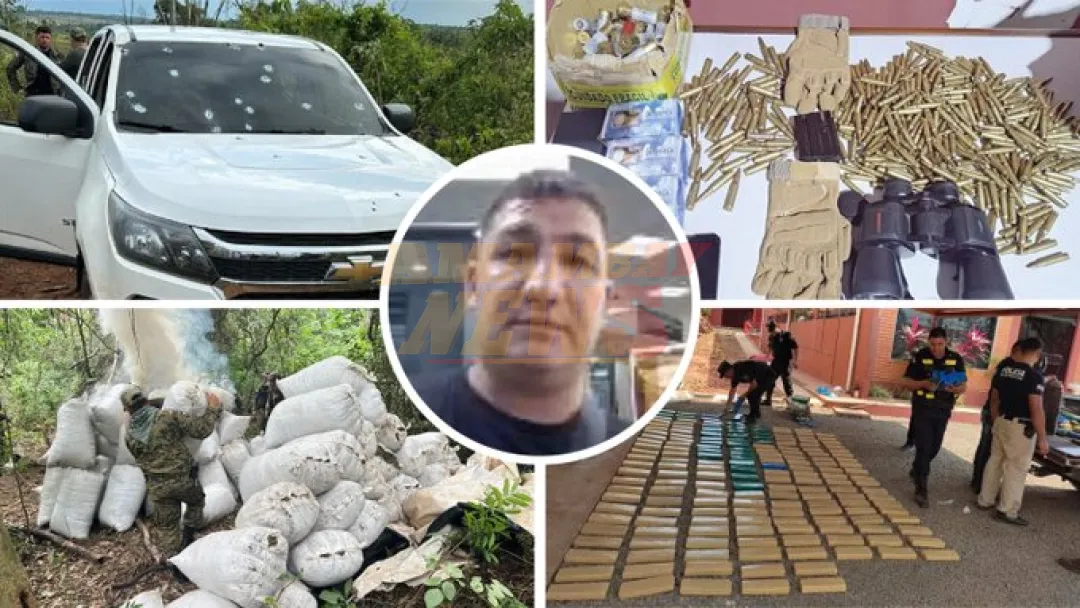 Clan Alderete, otra facción criminal en la guerra narco en Canindeyú y con vínculos en la Policía