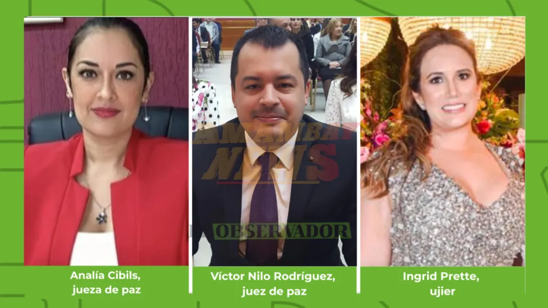 Juez y jueza imputados por mafia de pagaré son investigados por enriquecimiento ilícito