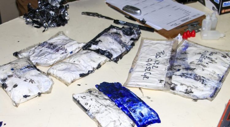 Senad detectó cuatro encomiendas aéreas con drogas en el aeropuerto