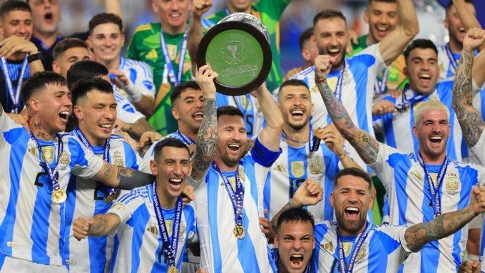 Argentina, bicampeón de América y atesora 16 títulos