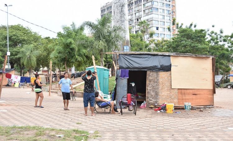 Desde comuna asuncena "tirotean" a Polica tras desmentido sobre plazas
