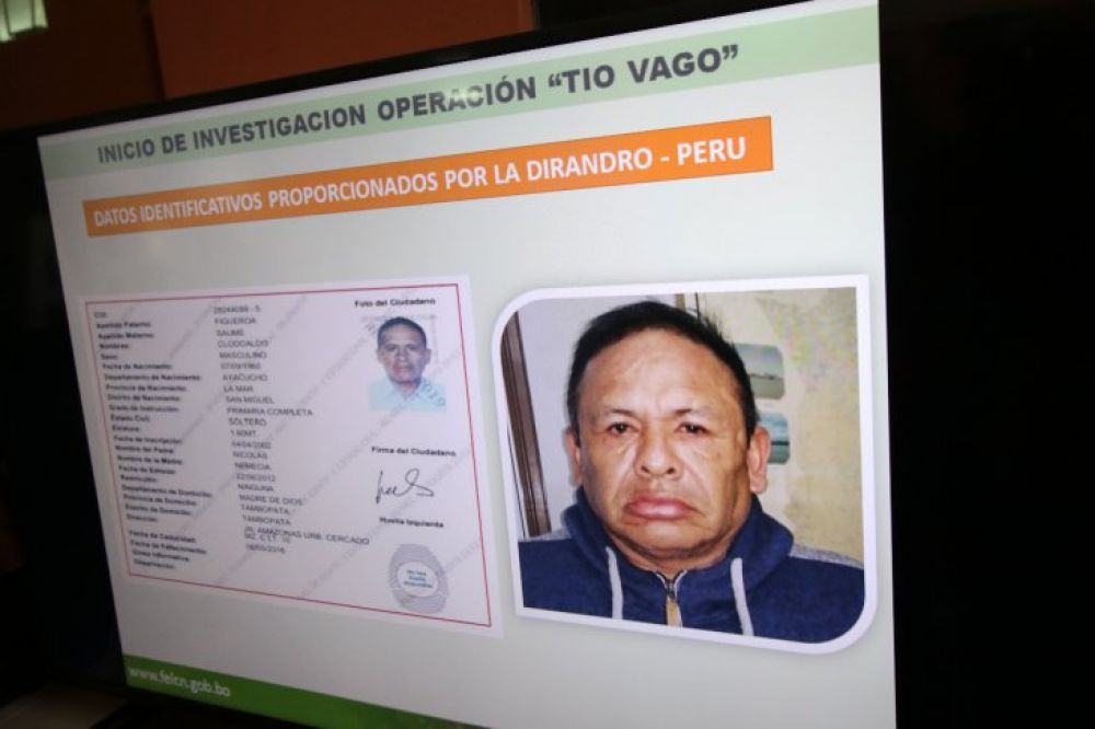 Detienen en Bolivia a narco de Perú que traficaba hacia Brasil y Paraguay