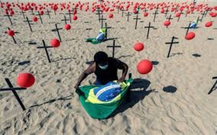 Covid-19: Brasil registra 863 muertes en 24 horas