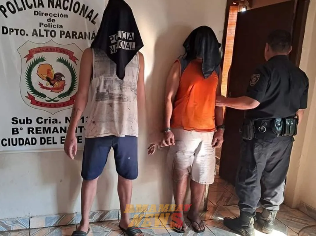 Dos hombres detenidos por abuso sexual de cuatro niños ocurrió en Ciudad del Este