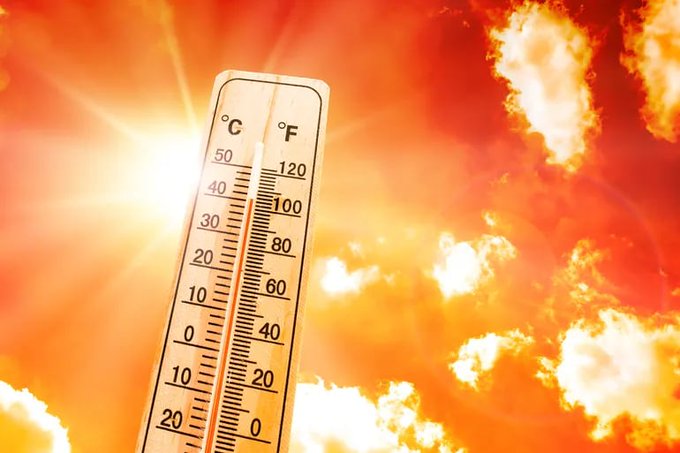 Jueves con temperaturas superiores a 40ºC y ambiente húmedo