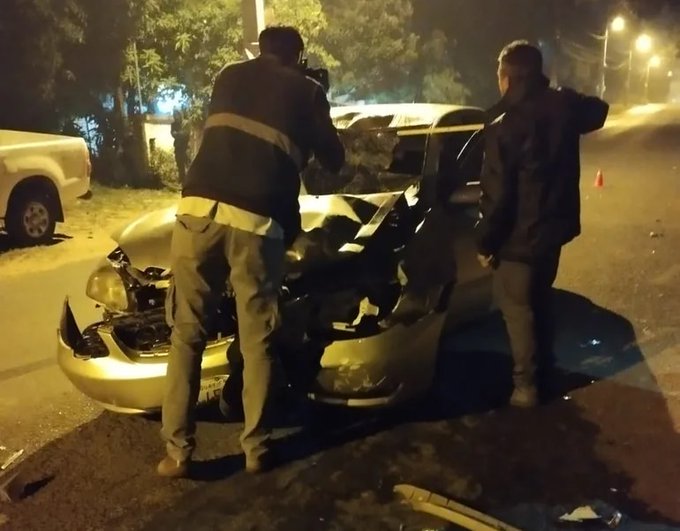Policía que atropelló, mató y se negó al alcotest, permanece en su casa