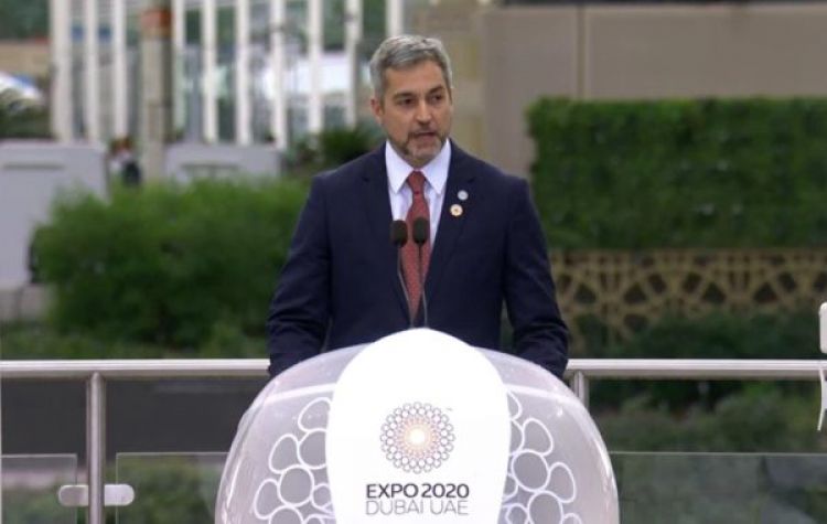 Marito participó del Día Nacional de Paraguay en la Expo Dubái