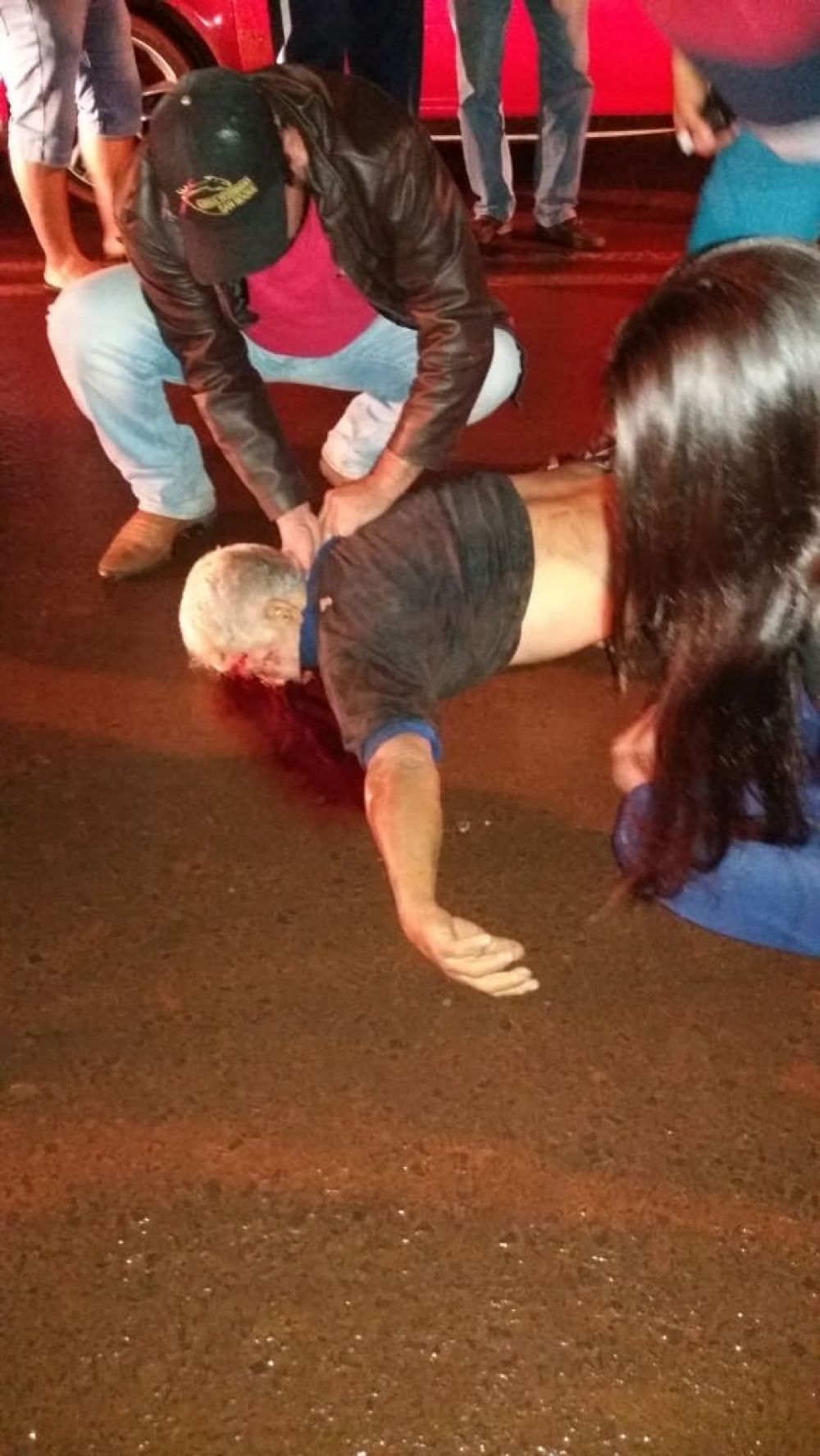 Fatal accidente sobre ruta V, de Pedro Juan Caballero
