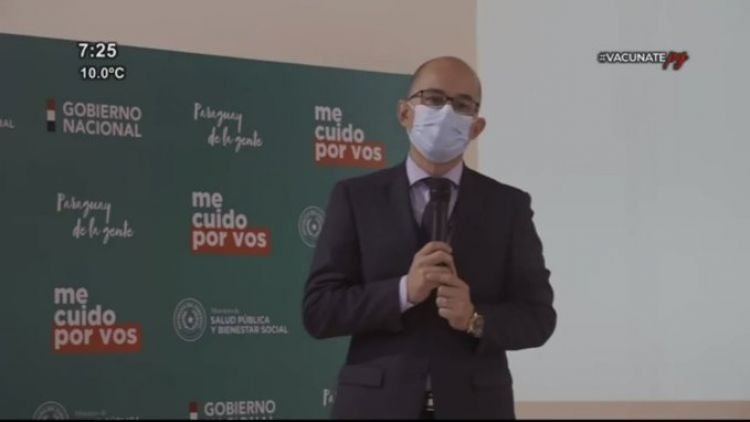 Salud Pública habilita aplicación de primera dosis a todos los que quieran vacunarse