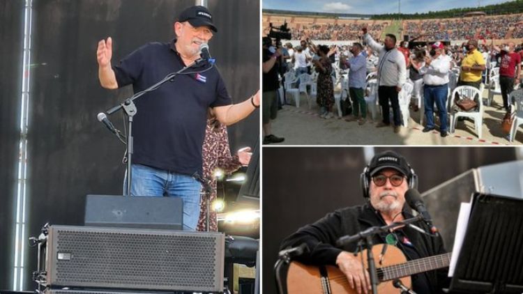 El cantautor Silvio Rodríguez recauda dinero para la dictadura cubana