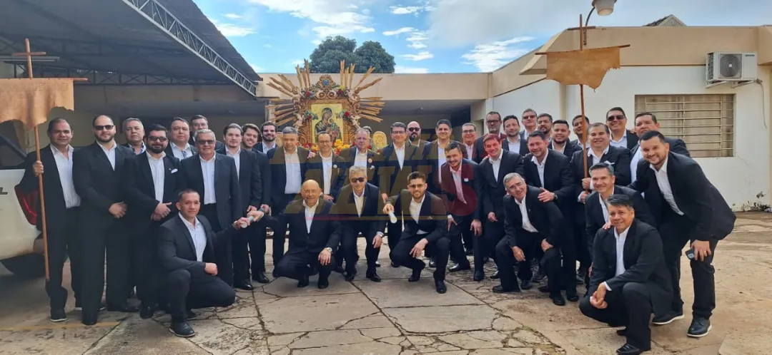 Más una vez “masones” estuvieron presentes en procesión a la Virgen del Perpetuo Socorro en PJC