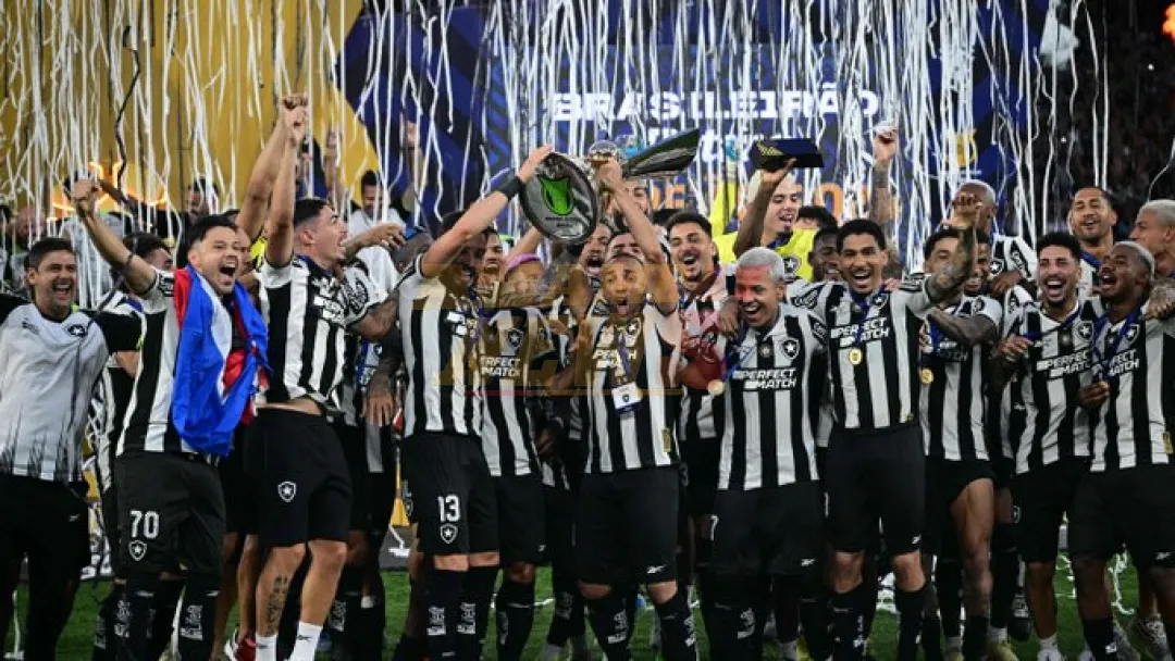 Botafogo, campeón en Brasil después de 29 años