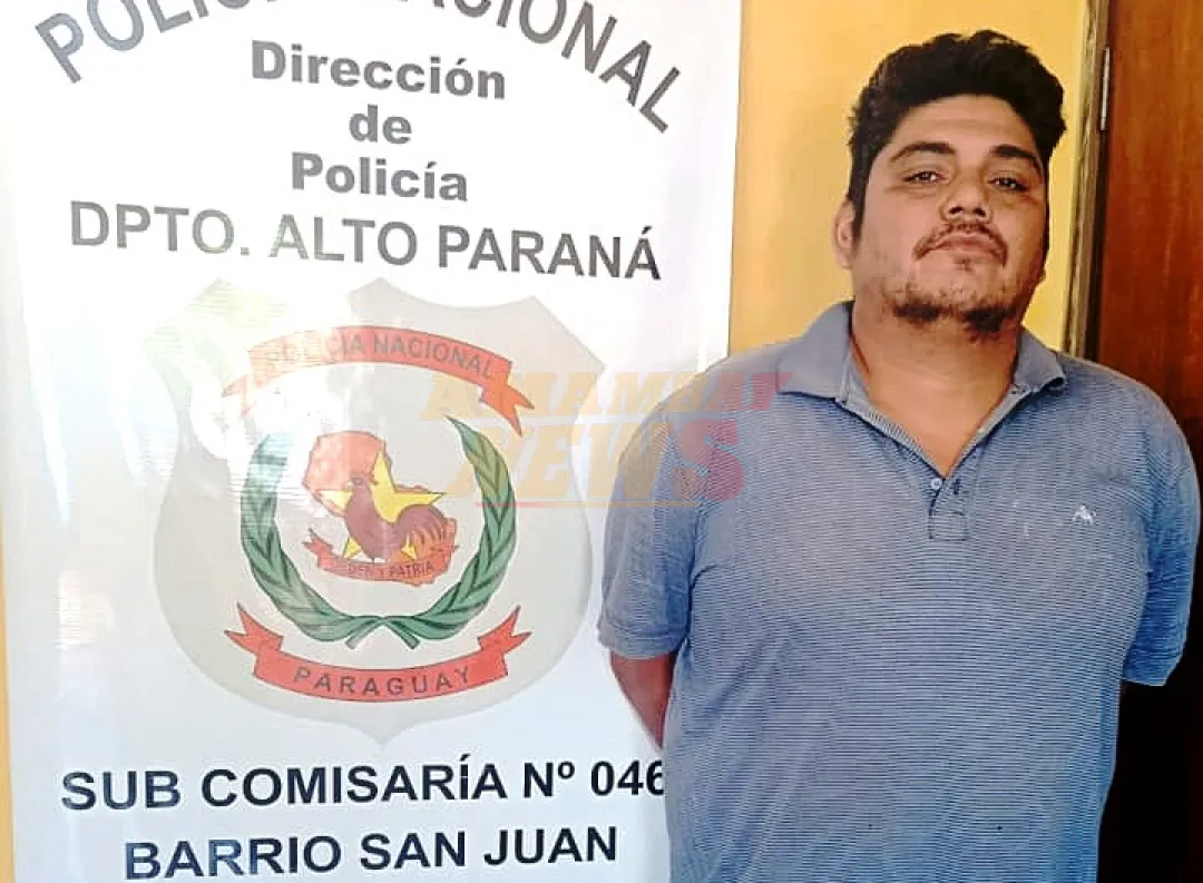 Cae especialista en robo de baterías de camiones en el km 8 de CDE