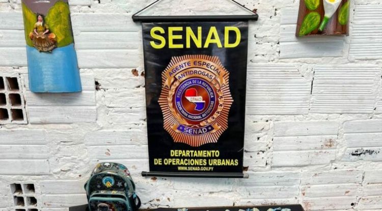 Incautan cocaína, marihuana y crack en una vivienda de Asunción