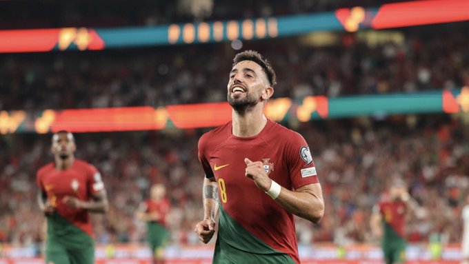 Bruno Fernandes marca la diferencia para la Portugal