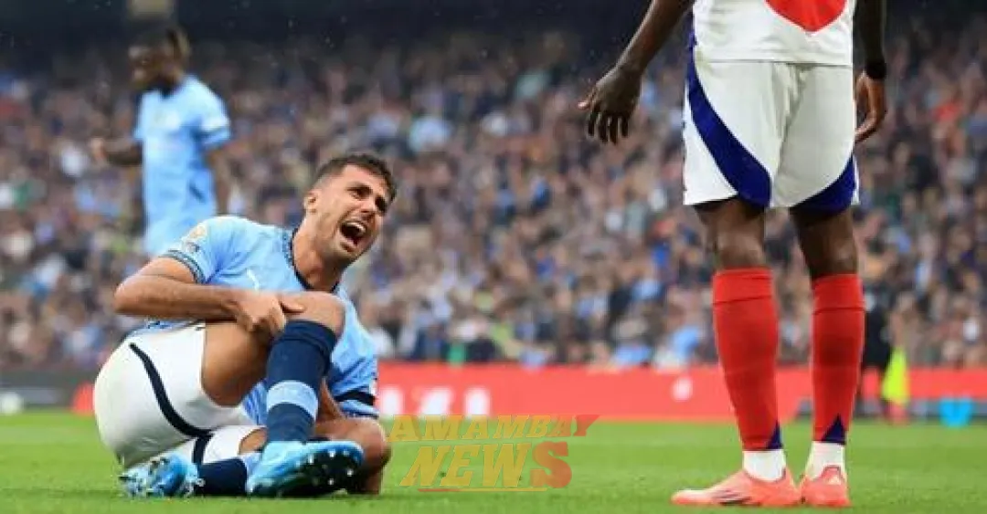 El City confirma la grave lesión de Rodri, en plena polémica por la carga de partidos