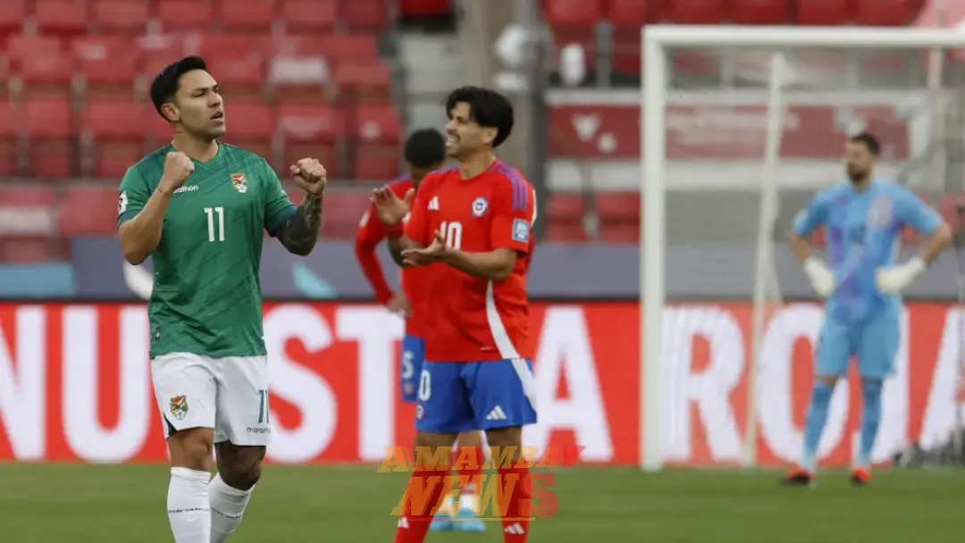Bolivia da un golpazo y supera a Chile
