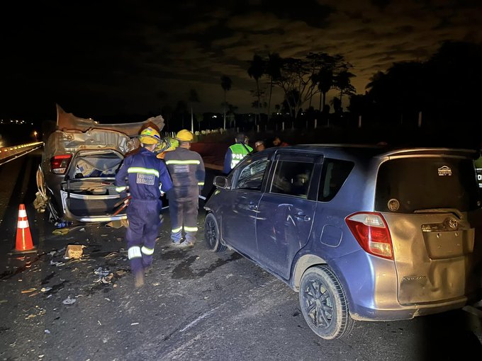 Dos heridos tras siniestro vial en la nueva circunvalación de Caacupé