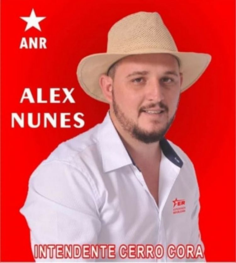 Alex Nunes se proyecta para ser el representante de la ANR en el nuevo distrito de Cerro Cora