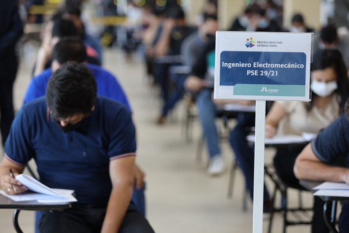 Vacancias en Itaipu: más de 14.000 postulantes están habilitados para rendir