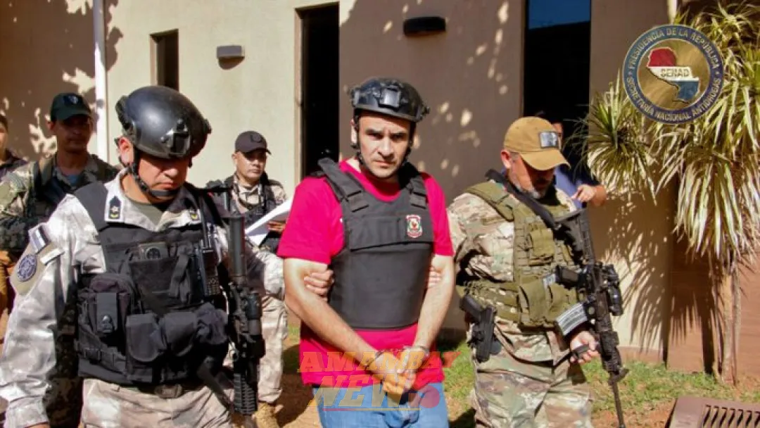 Con sigiloso operativo, Tío Rico es trasladado a la cárcel de máxima seguridad de Minga Guazú