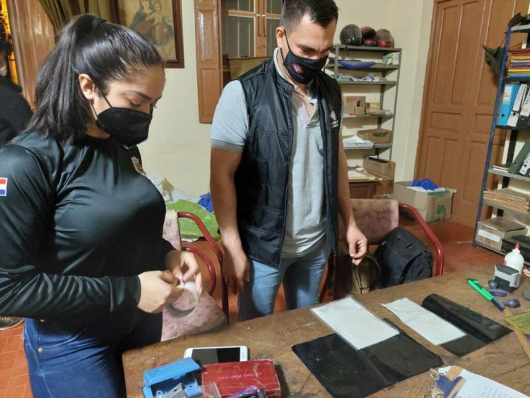 Interceptan encomienda con cocaína en Concepción