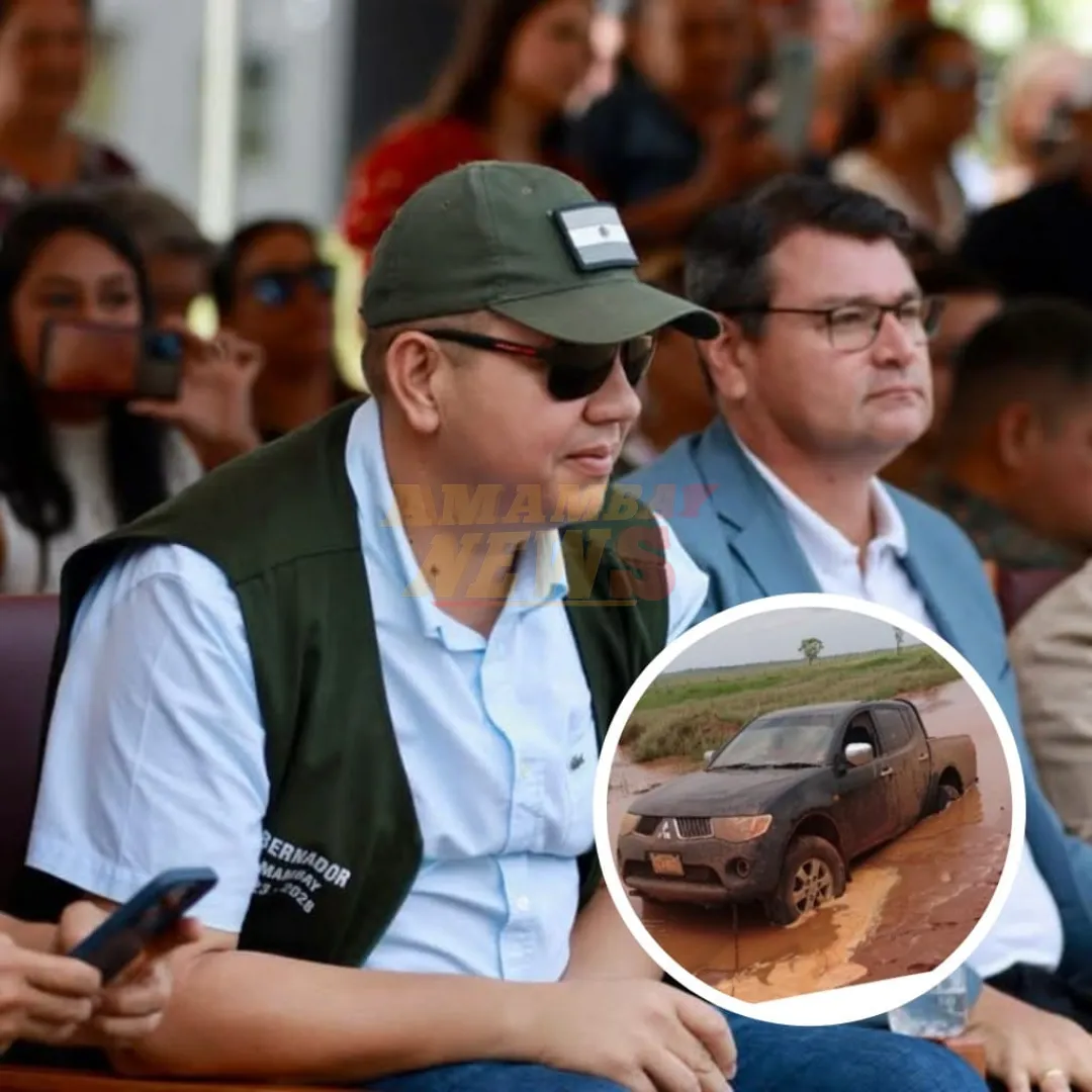 Vecinos tienen que adular al Gobernador para arreglo de camino en Fortuna Guazú