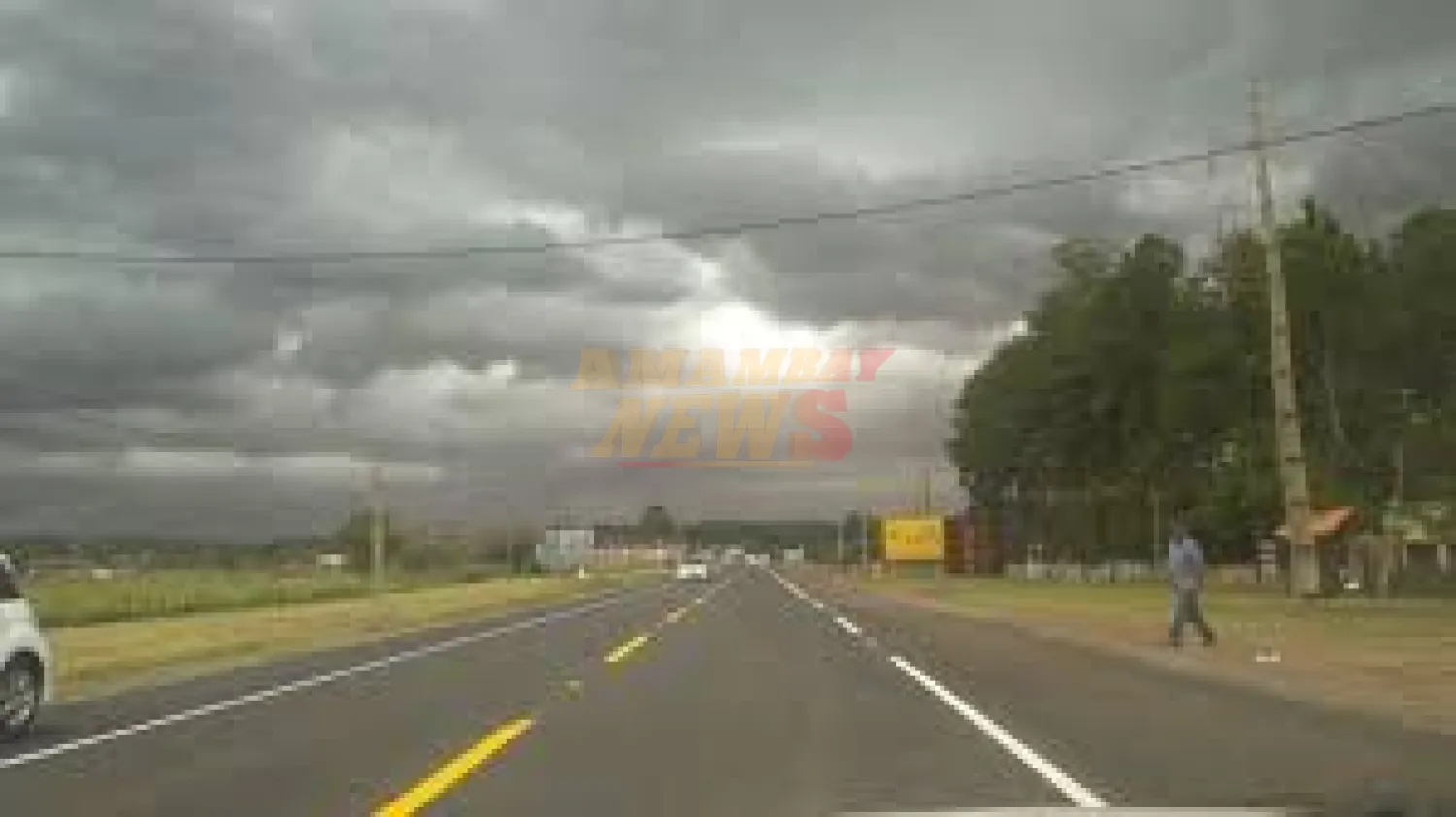 Rige alerta de lluvias y tormentas para Asunción y 13 departamentos del país