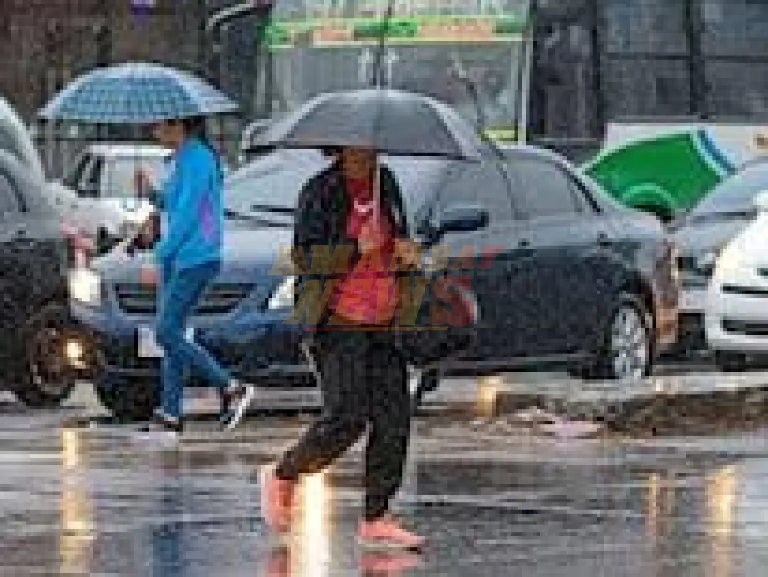 Lluvias hasta hoy, frente frío desde mañana y todo el fin de semana