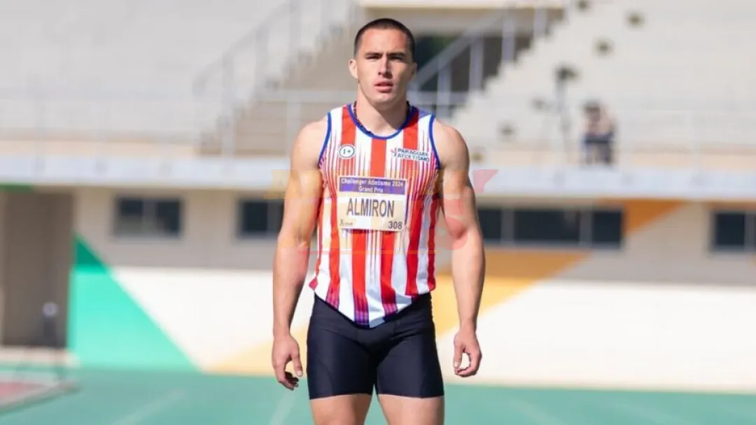 César Almirón vuelve de Ecuador con nuevo récord nacional