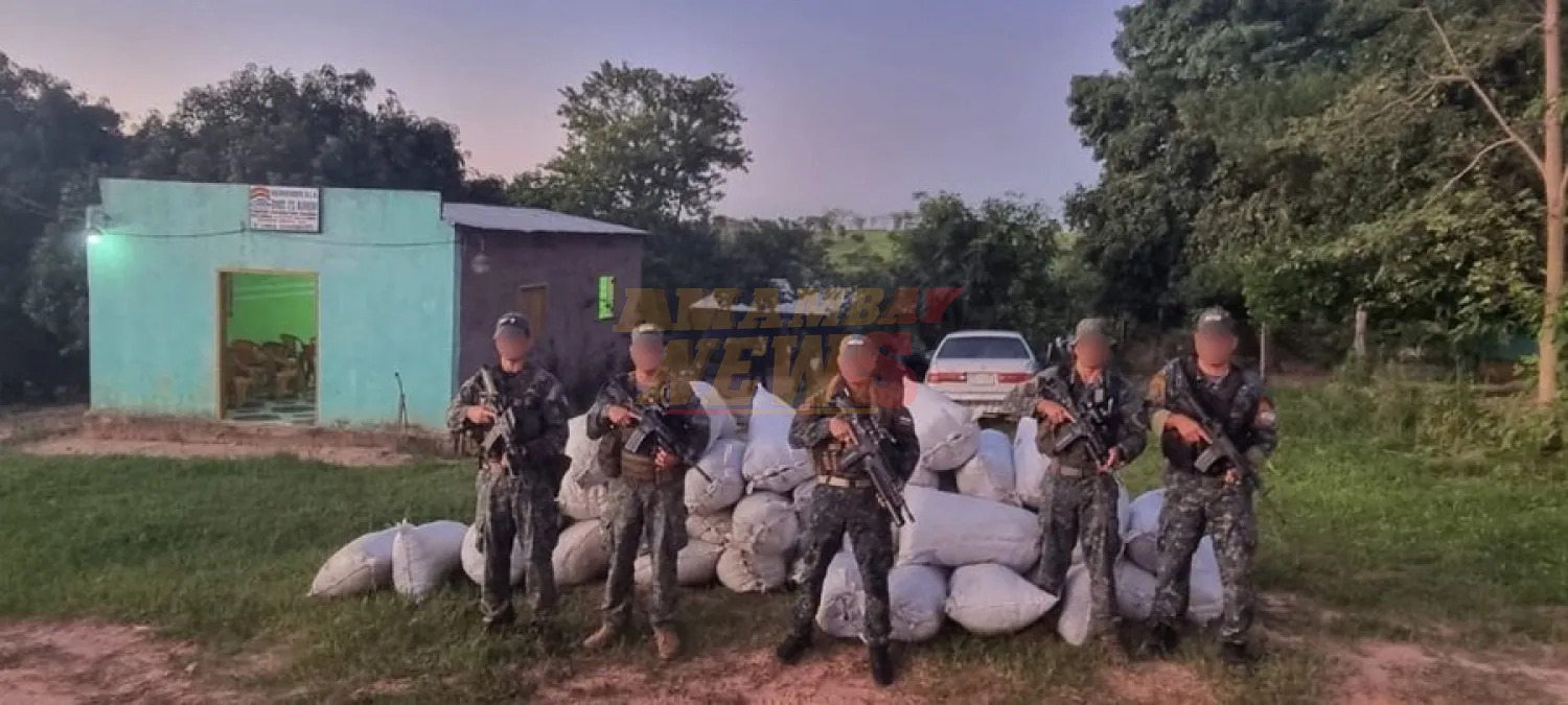 Operación Escudo Guaraní: hallan cargamentos de marihuana en el departamento de Canindeyú