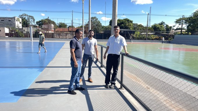 Intendente visita obra en la ex terminal