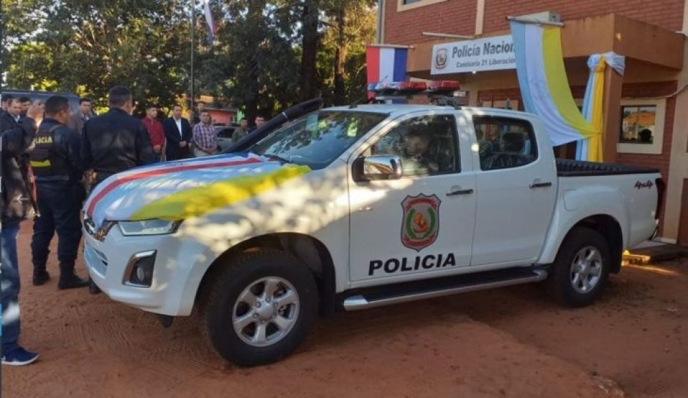 Comisaría de Liberación recibe una patrullera y un arma tras mega asalto