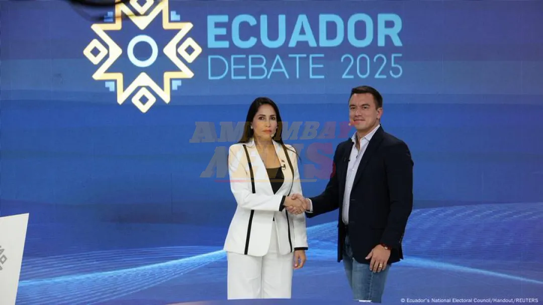 Ecuador: Noboa y González en acalorado debate presidencial