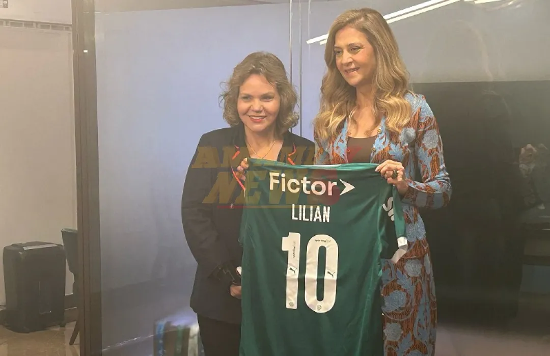 Lilian se reúne presidenta de Palmeiras y afirma: «Nunca hemos sido un país racista»