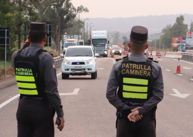 Patrulla Caminera reporta menor cantidad de conductores que dan positivo a la prueba de alcotest