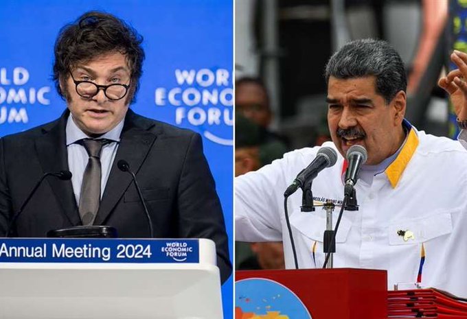 Maduro acusa a Milei de "robar" avión trasladado a EEUU tras decomiso en Argentina