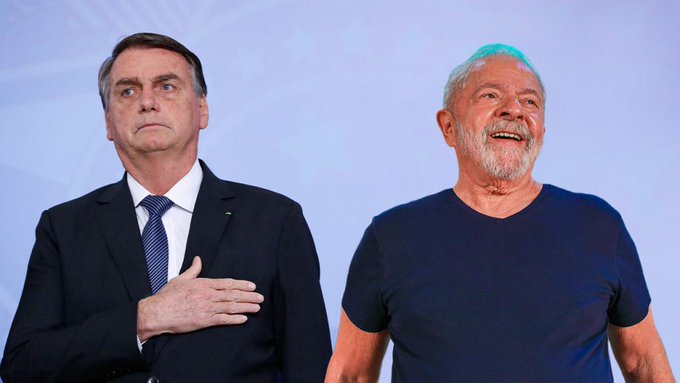 Lula amplía ventaja ante Bolsonaro a 10 días de primera vuelta en Brasil, según sondeo
