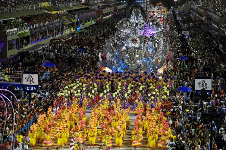 Río de Janeiro canceló por segundo año consecutivo su tradicional Carnaval a causa del COVID-19