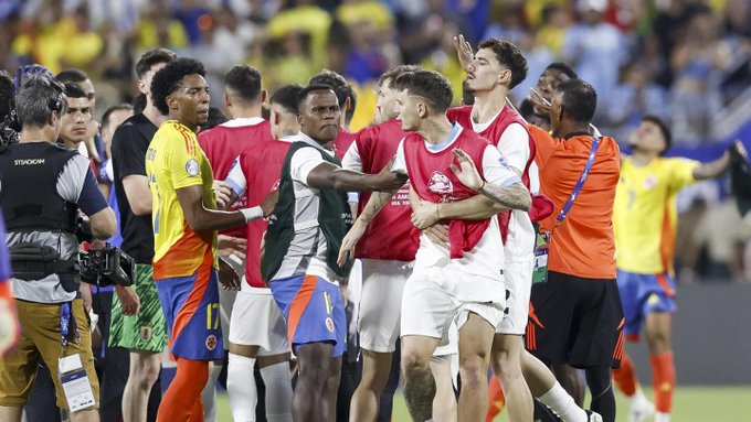 La Conmebol “condena enérgicamente” la violencia tras la pelea con jugadores uruguayos