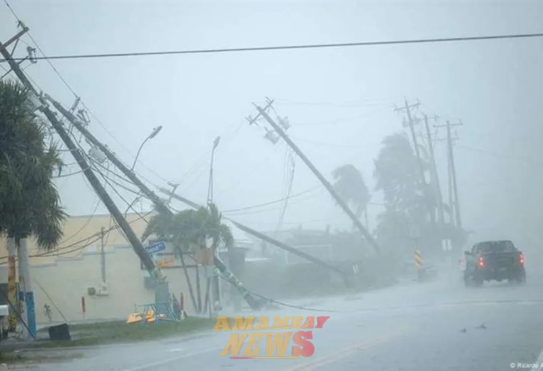 Huracán Milton baja a categoría 2 en Florida y causa inundaciones