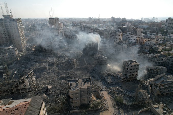 La retirada de los palestinos de Gaza "llevará tiempo", dice el ejército israelí