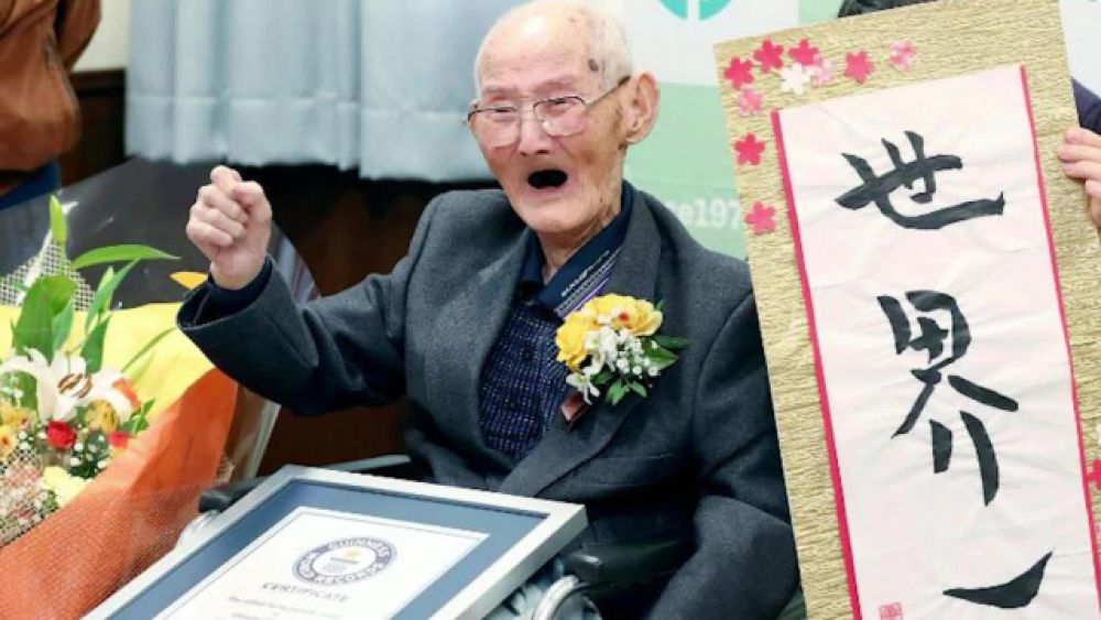 A sus 112 años, este es el hombre más viejo del mundo para los récords Guinness