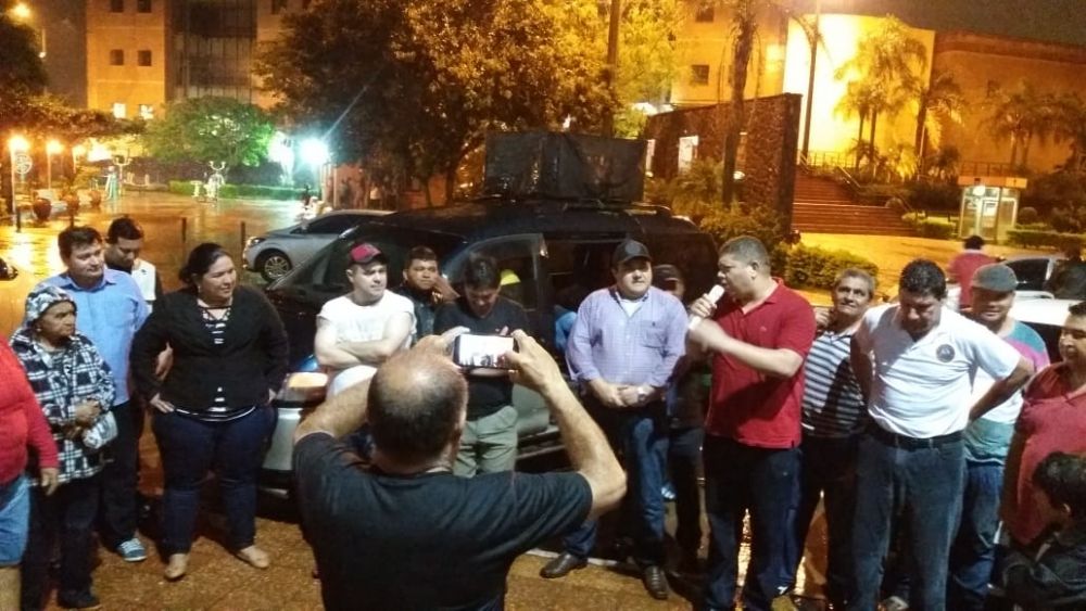 Seccionaleros de ojo en dinero de Royalties y Fonacide de la futura ciudad de Chirigelo
