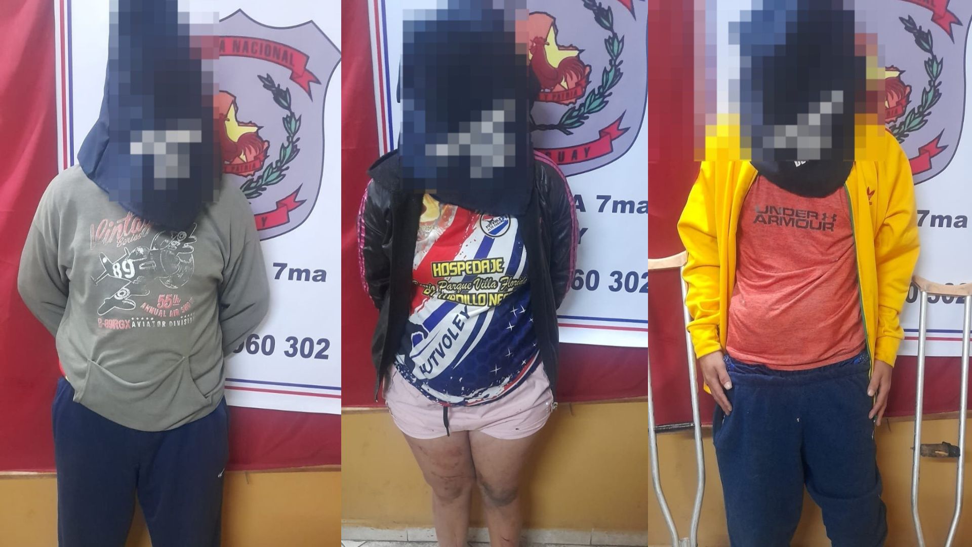 Detienen a 4 personas tras huida de control rutinario de la Policía en Ñemby