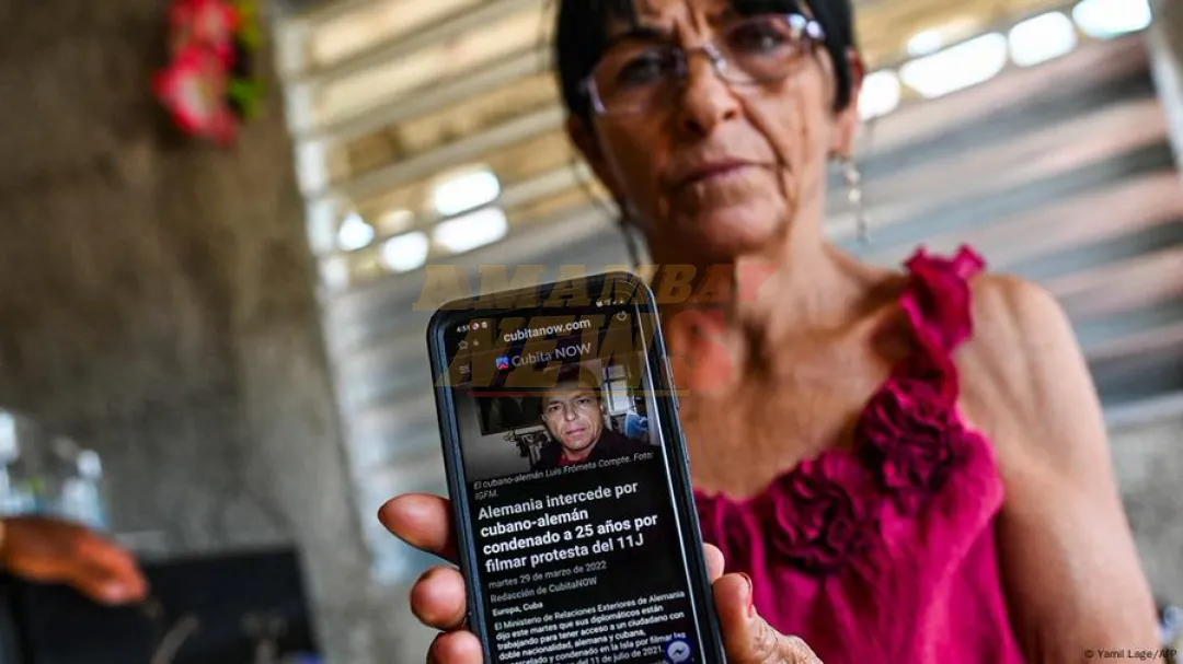Liberan a cubano-alemán preso tras protestas de 2021