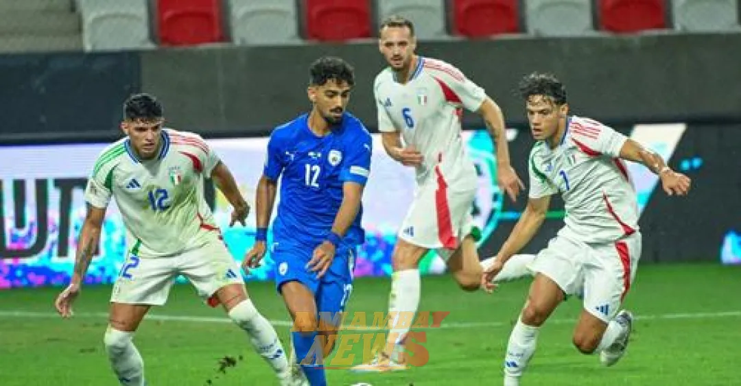 Italia continúa con su mejora ante Israel