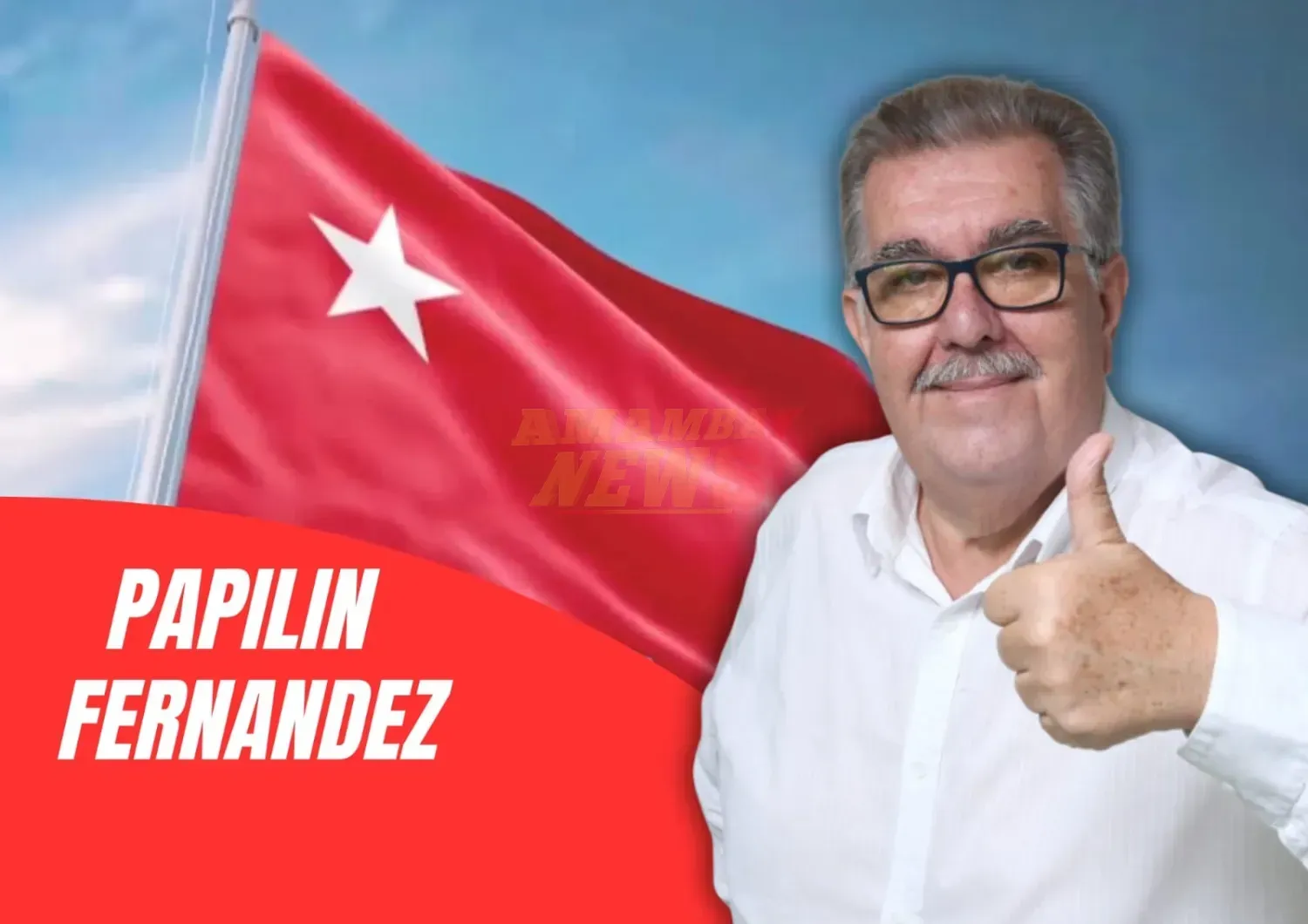 Papilín Fernández es oficialmente precandidato por el movimiento Honor Colorado de Pedro Juan Caballero